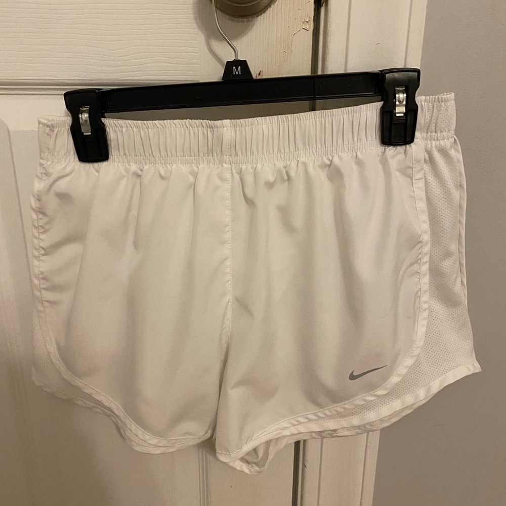 nike white shorts